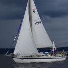 92. Лодка и тучи. Андрей и Анастасия Карельские.jpg